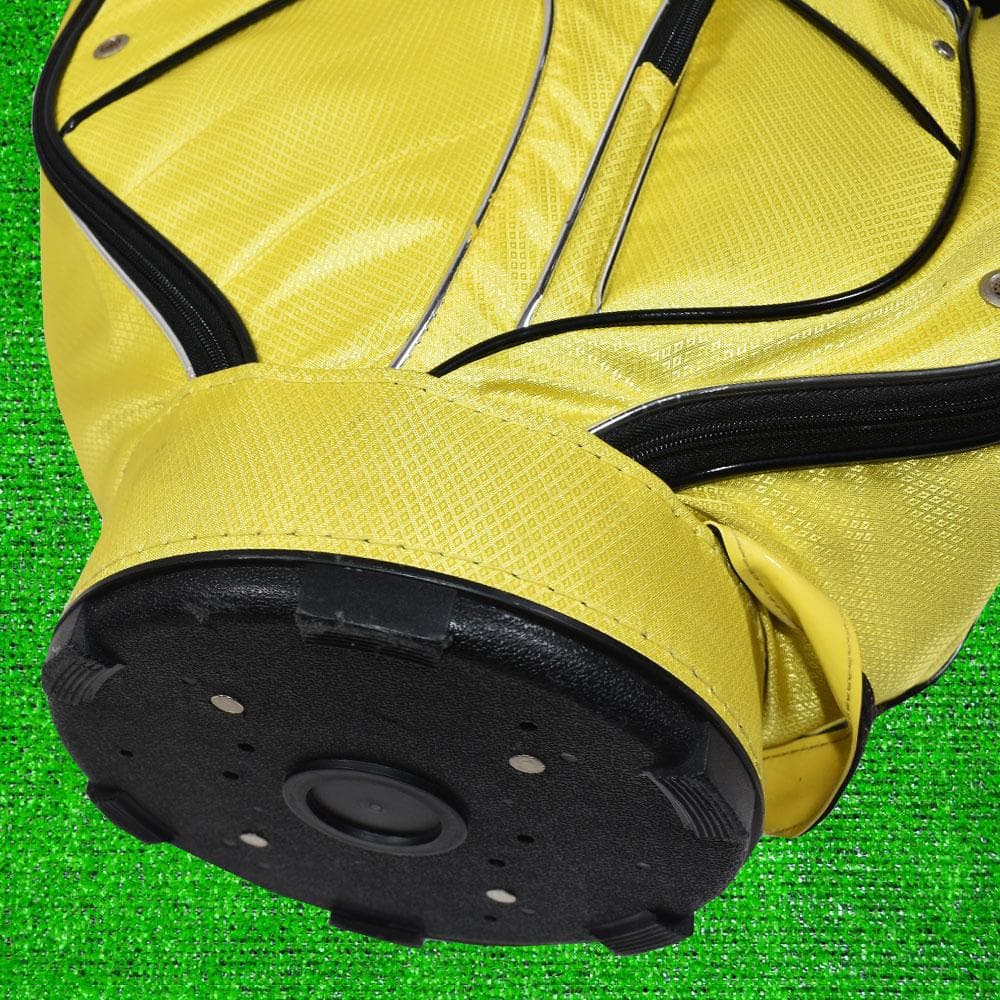 ルコックスポルティフ ゴルフ キャディバッグ９型【イエロー】美品！