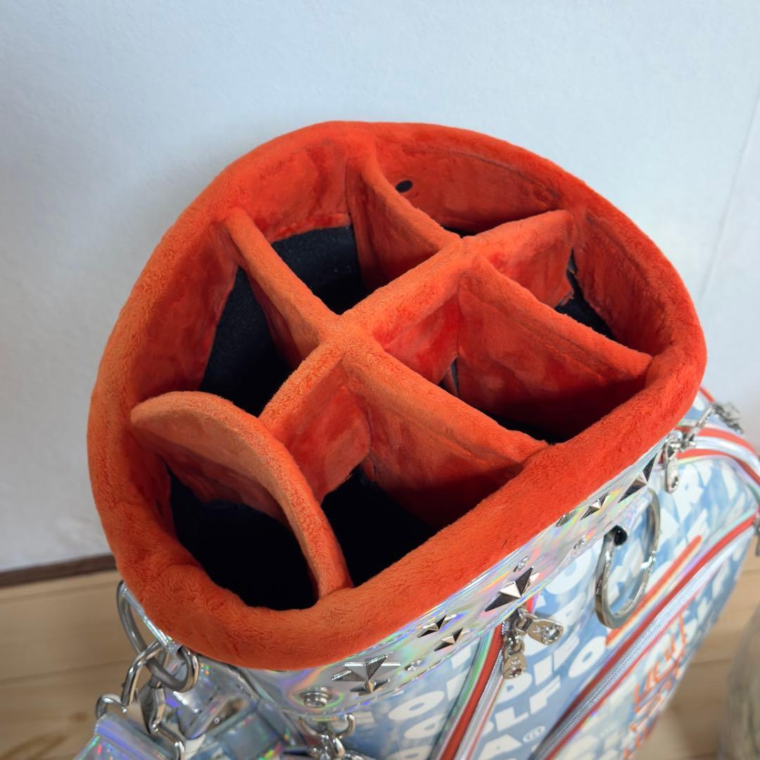 【完売品】マークアンドロナ キャディバッグ 9型 メンズ レディース ホワイト