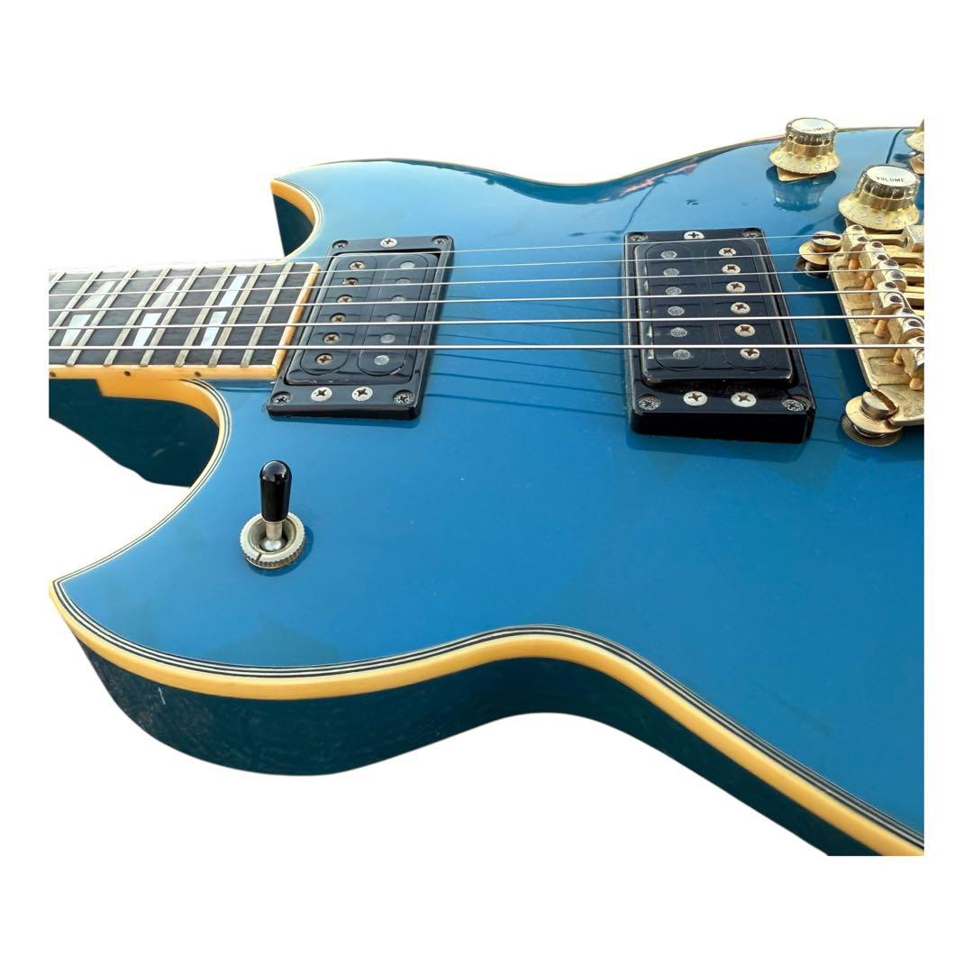 YAMAHA SG1000 エレキギター ブルー × ゴールドパーツ