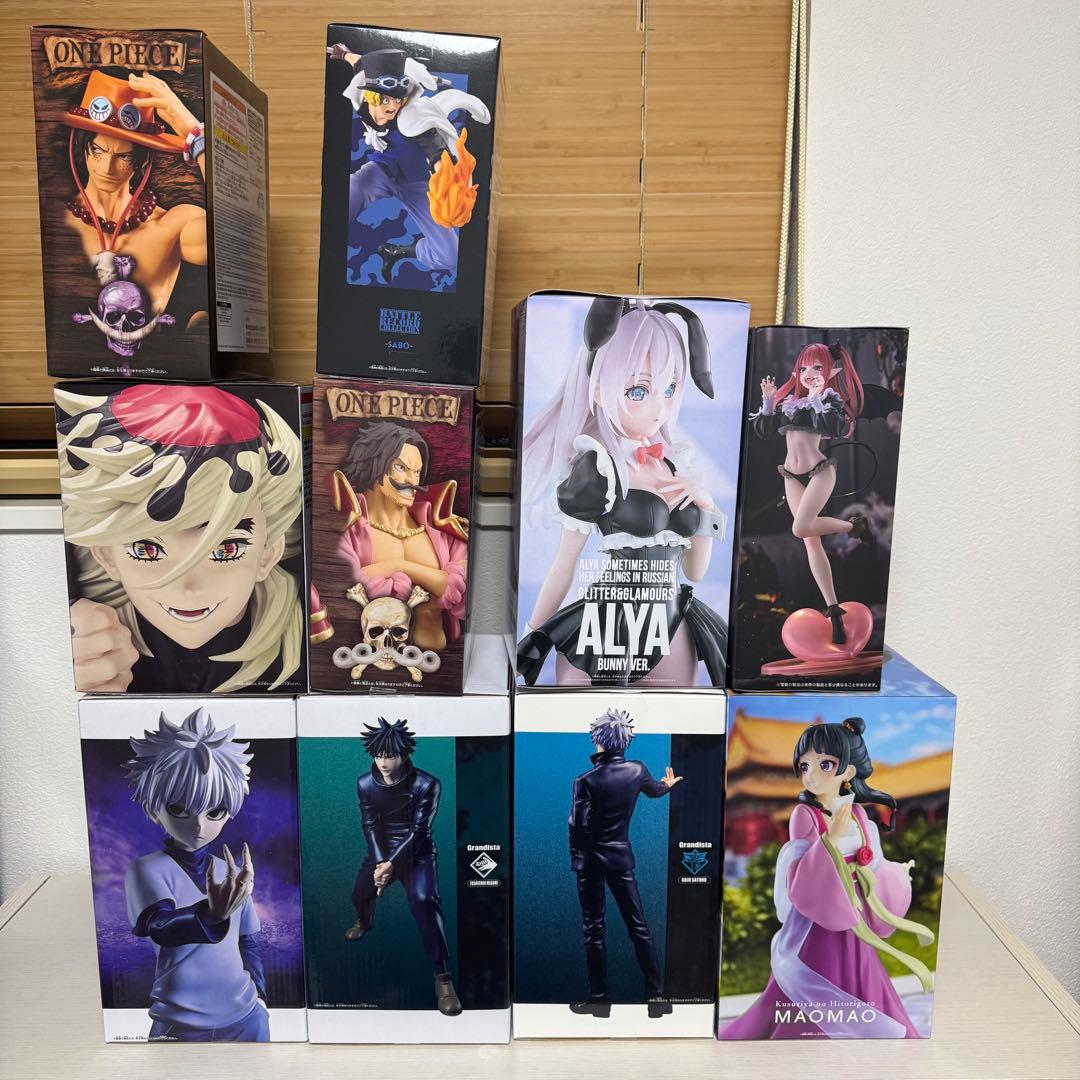 ジャンプ系人気作品 美少女系 プライズフィギュア10体セット