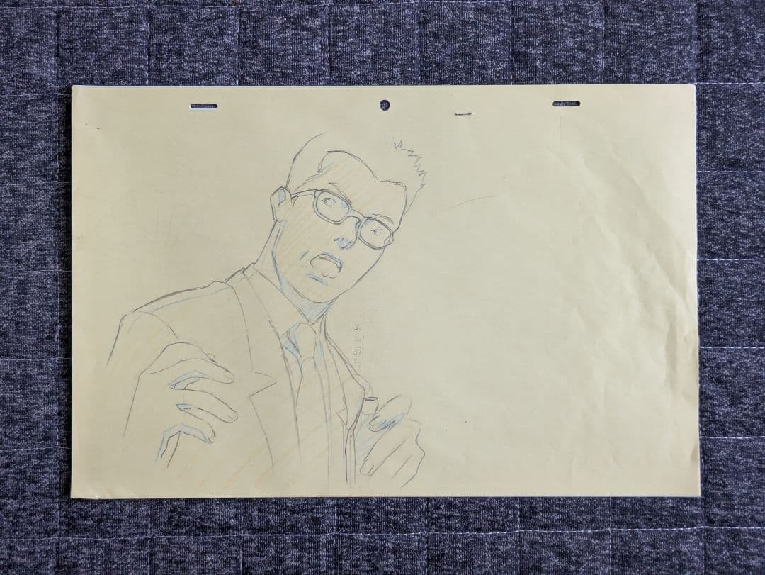 今敏「パーフェクトブルー」 本物のセル画、背景入りカット袋 マッドハウス