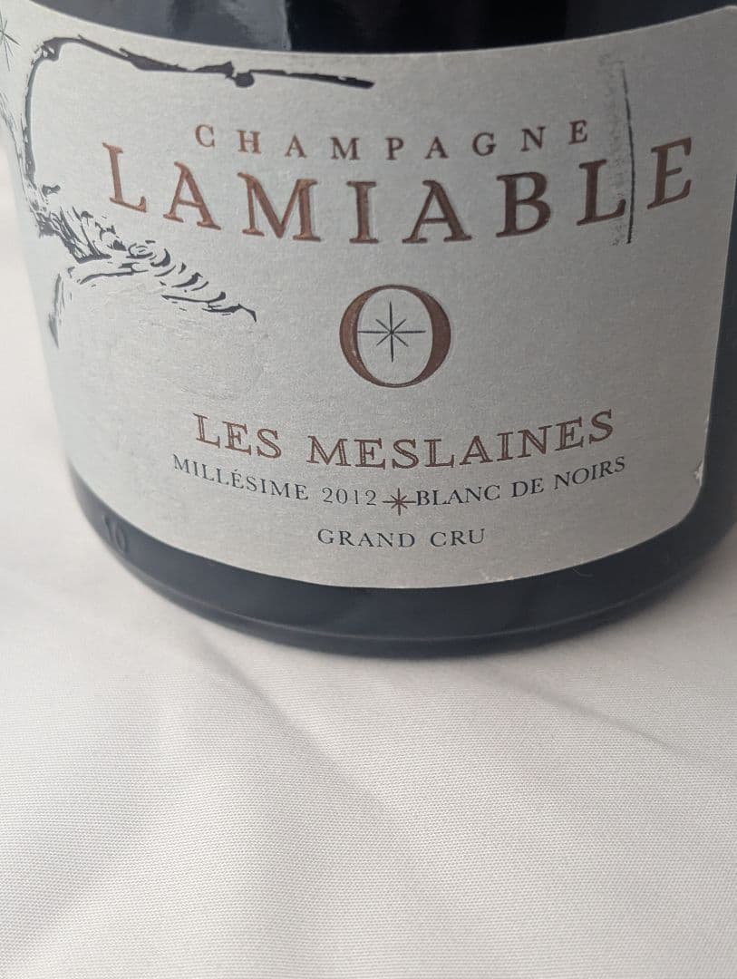 2012 ラミアブル レ•メレーヌ グラン•クリュ ブラン•ド•ノワール