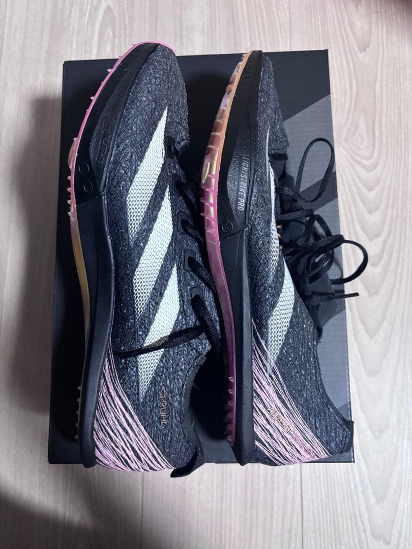 adidas prime sp3 26.5cm ブラック/ホワイト/ピンク