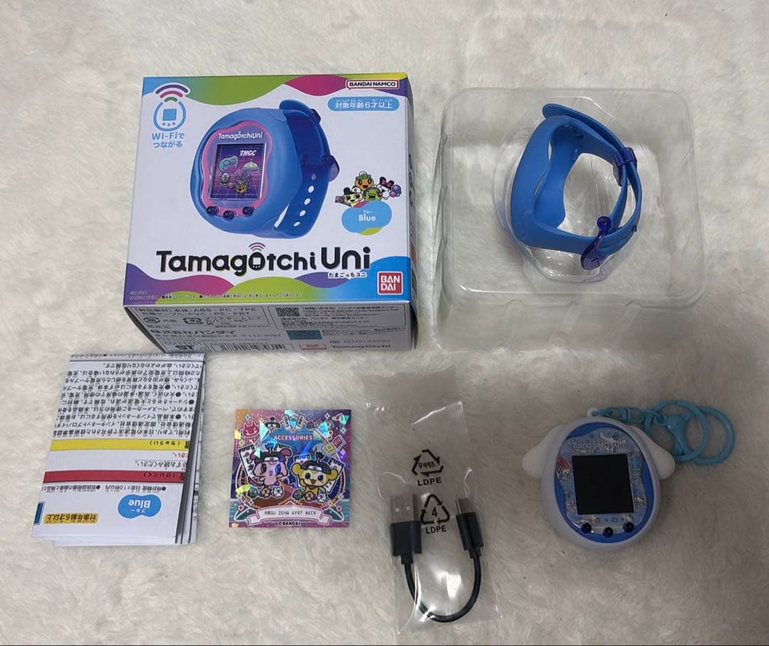 Tamagotchi Uni バンダイブルー