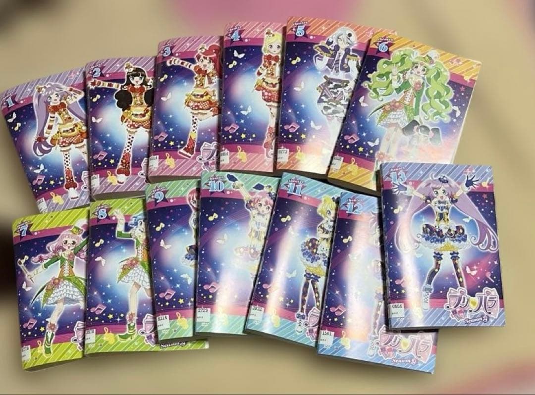 プリパラ　DVD　全巻セット　シーズン1〜3＋アイドルタイムプリパラ　全52巻