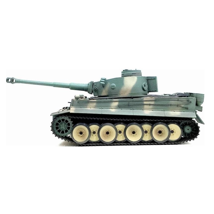 技術基準適合証明済【メーカー特注品】ヘンロン 1/16 タイガーI型 迷彩色