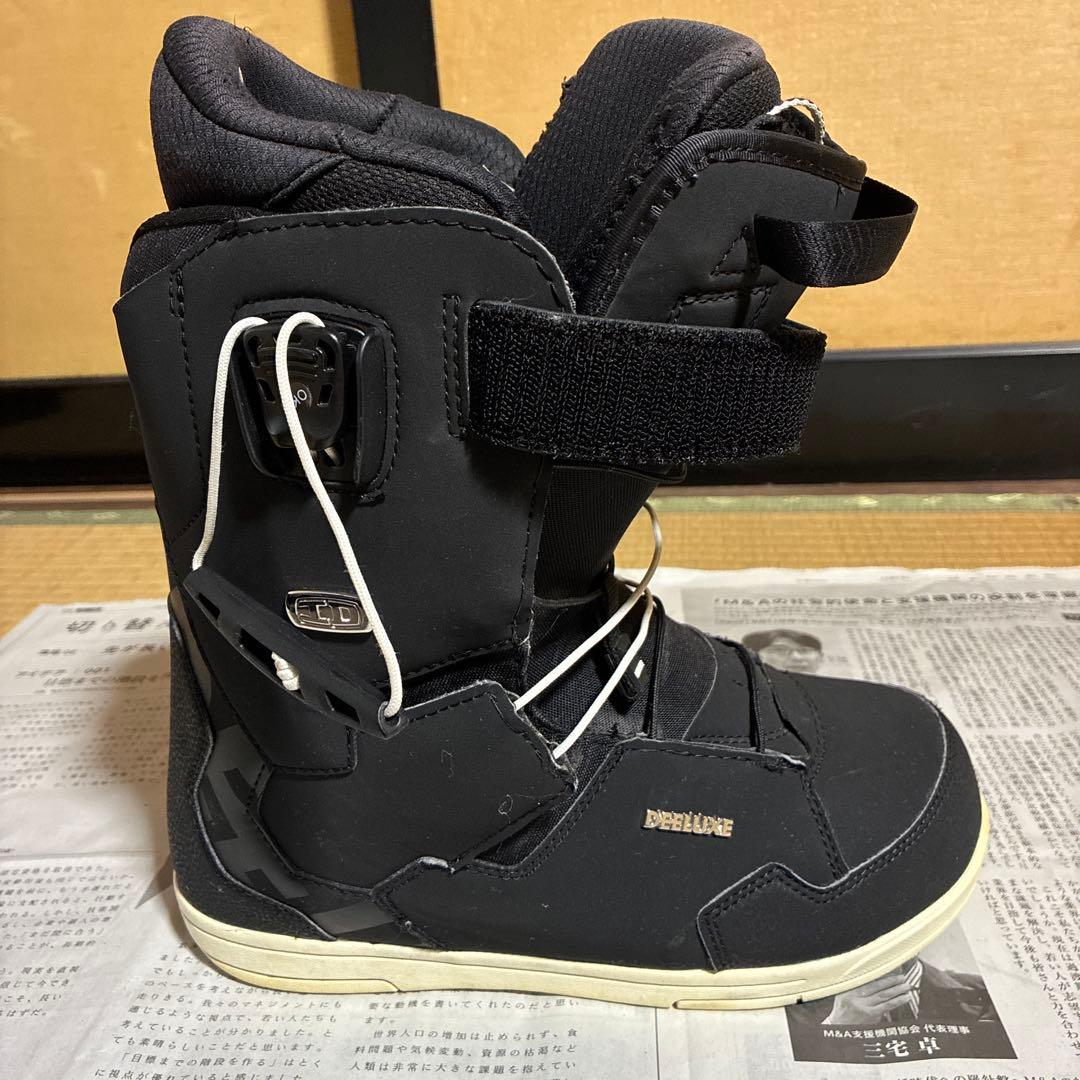 19-20 DEELUXE【ID】BLACK 26.5cm【一部接着あり】