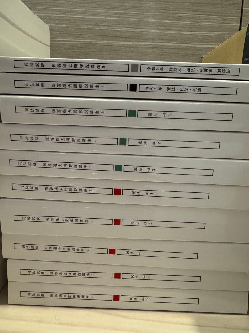 21冊2024アガルート予備試験司法試験短答過去問解析講座