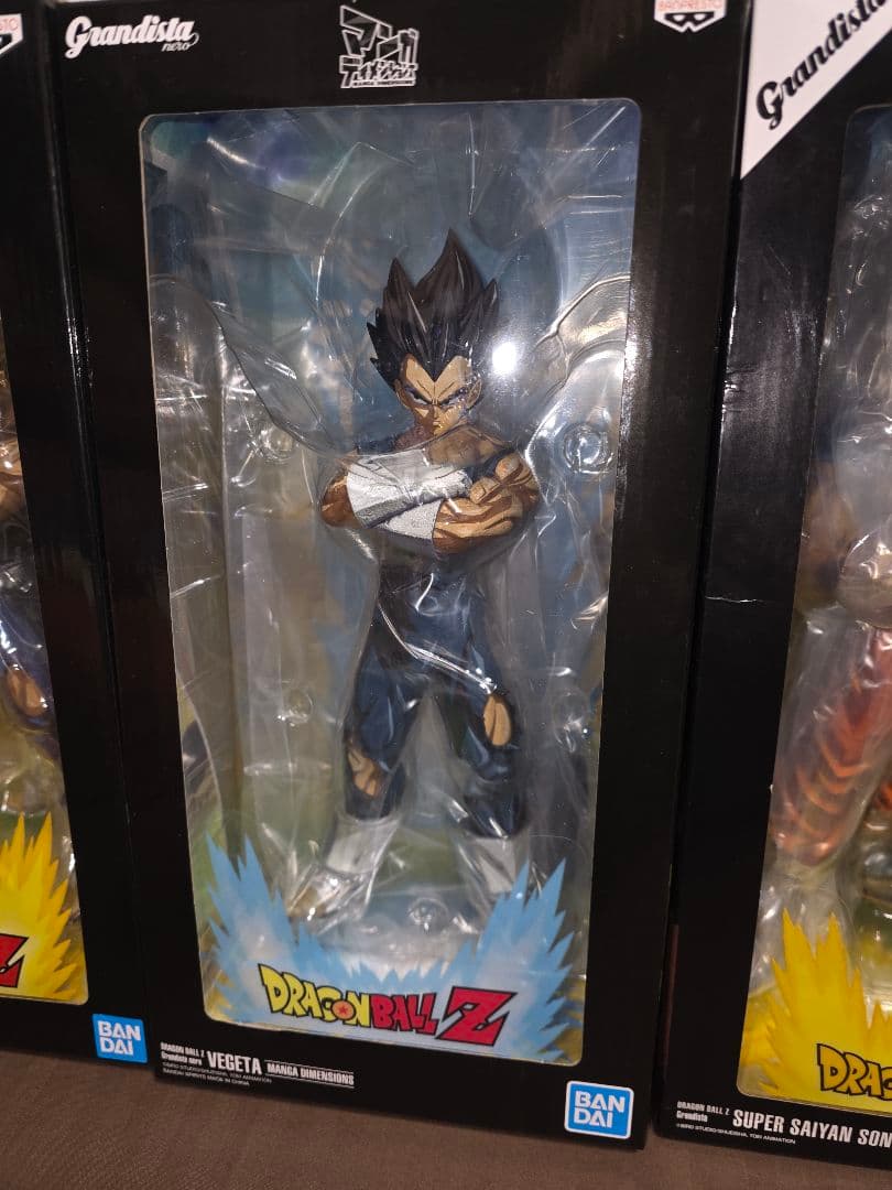 ドラゴンボール マンガディメンションズ 孫悟空 ベジータ フィギュア 4体未開封