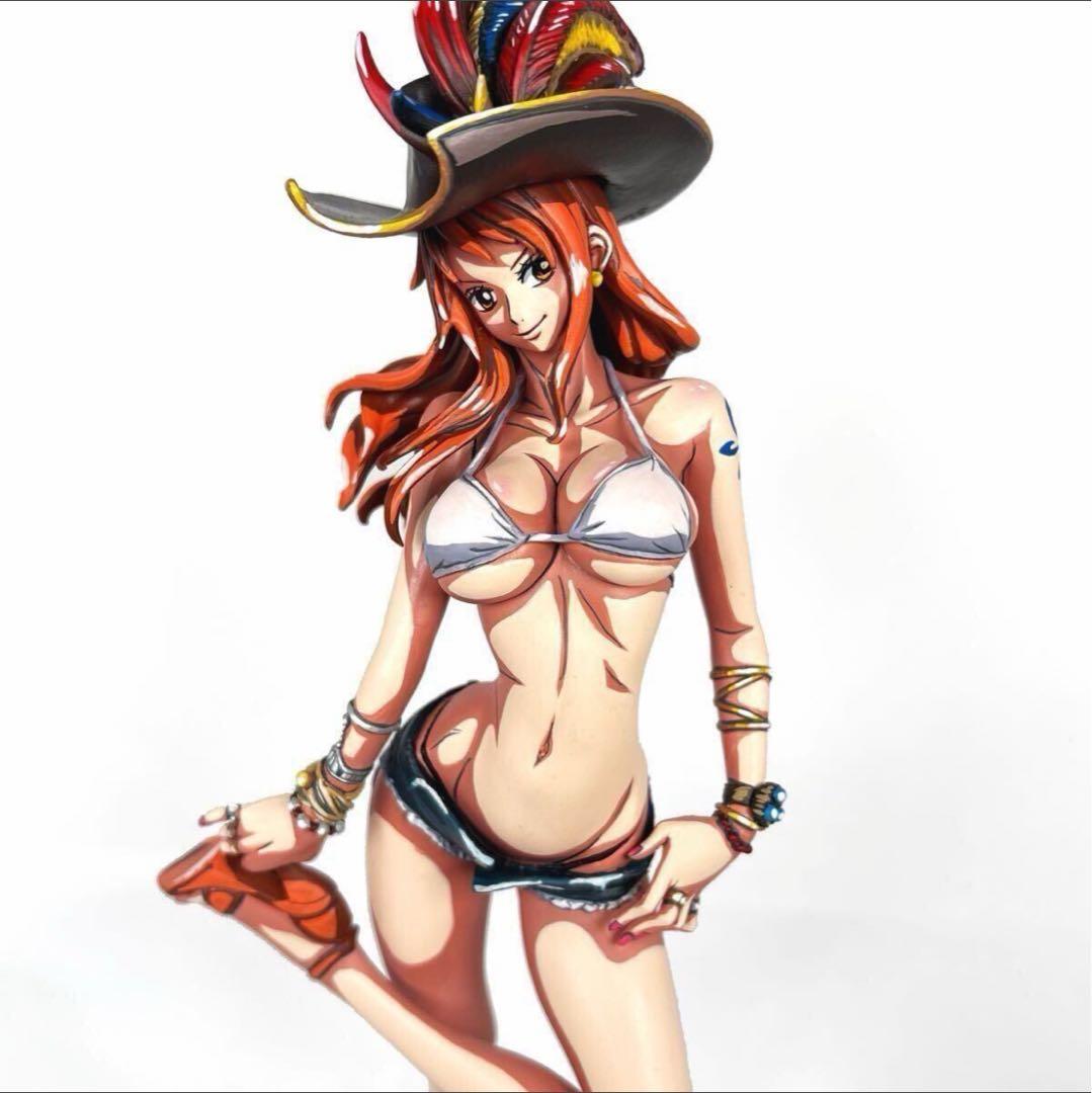 ワンピース ナミ リペイント＆フラッグダイヤモンドシップ　ナミ　合計2体セット