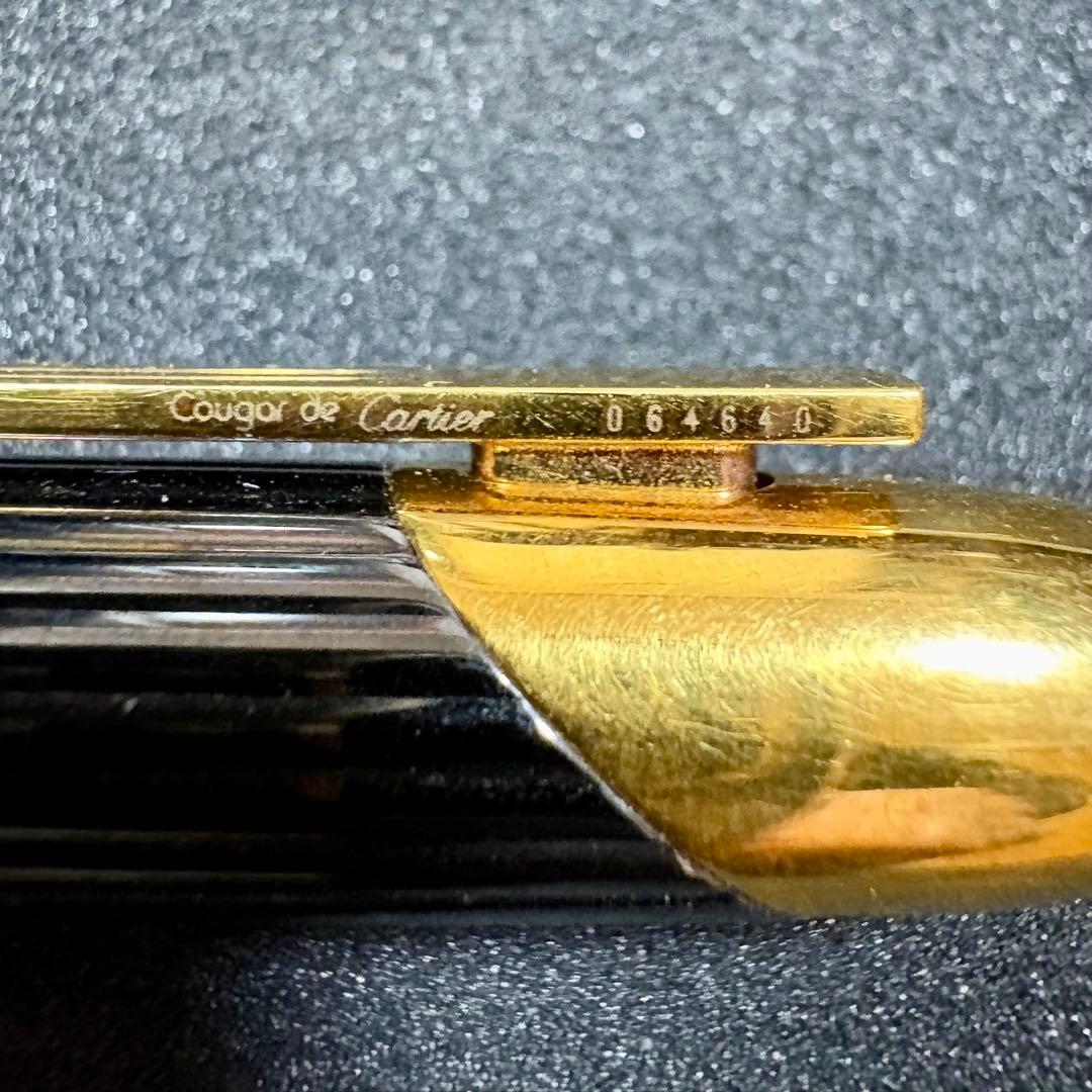 カルティエ ボールペン クーガー 1992 トリニティ フランス製　写真ケース付