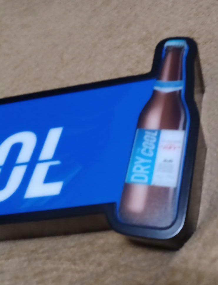 2【スーパードライ クール】電飾 ネオンサイン 非売品 レア