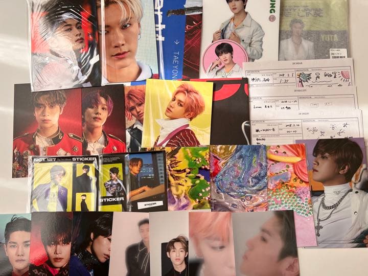 付属可能トレカ、ポスカ類