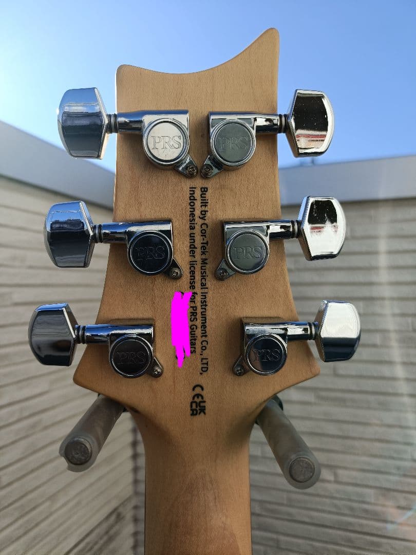 PRS SE CE24【純正ロックペグ交換】