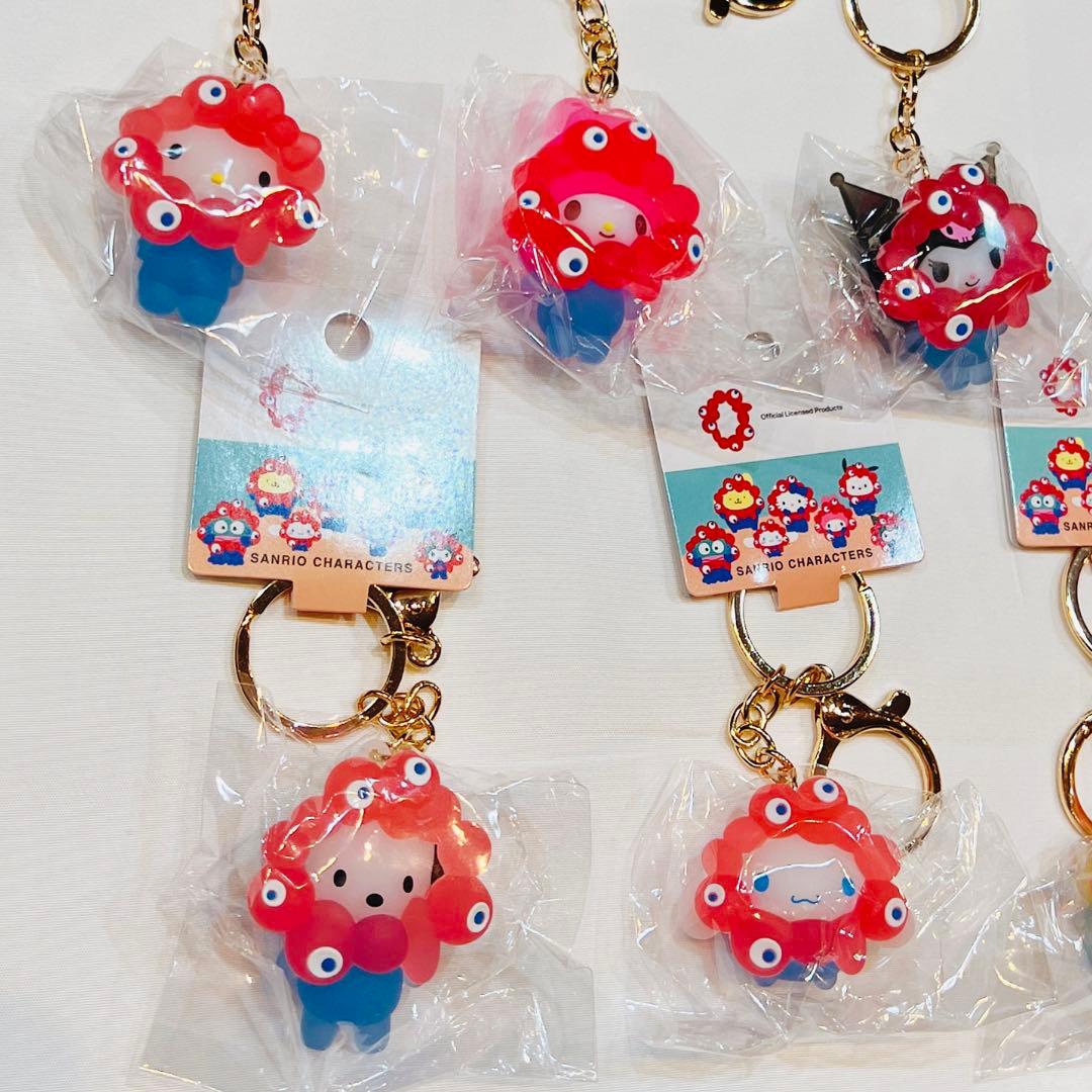 全7種 コンプリート 万博サンリオ クリア ミャクミャク なりきりマスコット