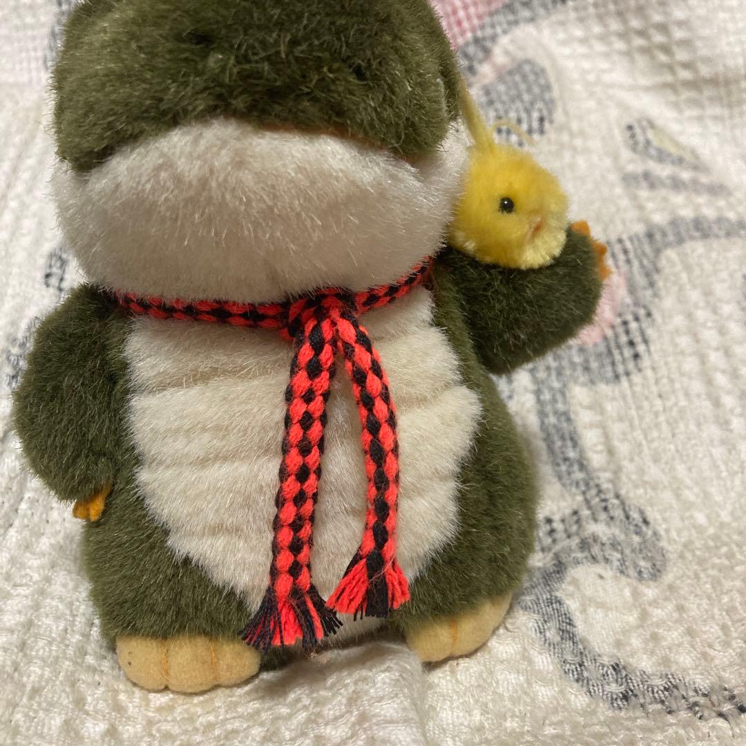 昭和レトロ　ヴィンテージ セキグチ製　こんにちわに　深緑　S&Mサイズ