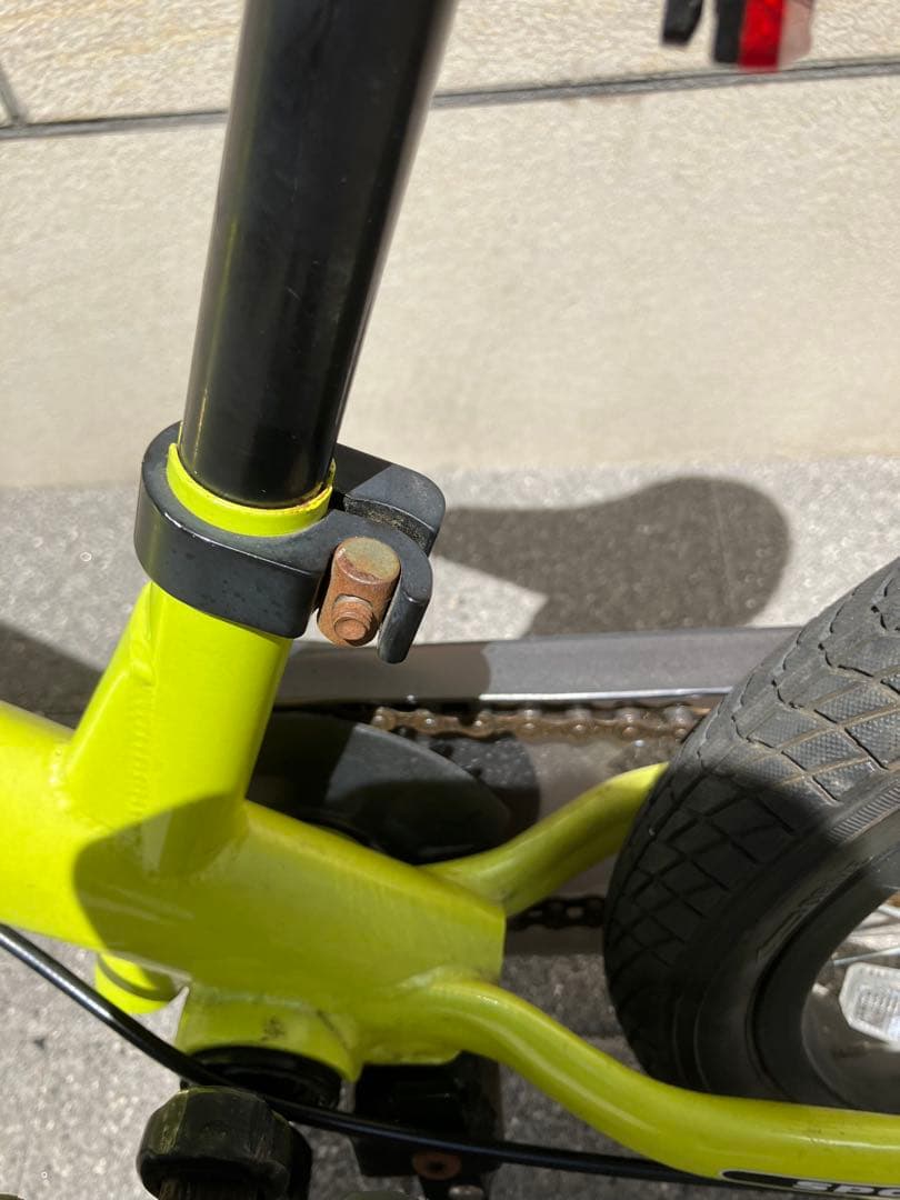 STRIDER ストライダー14X ライムイエロー 引き取り・ペダル&スタンド付