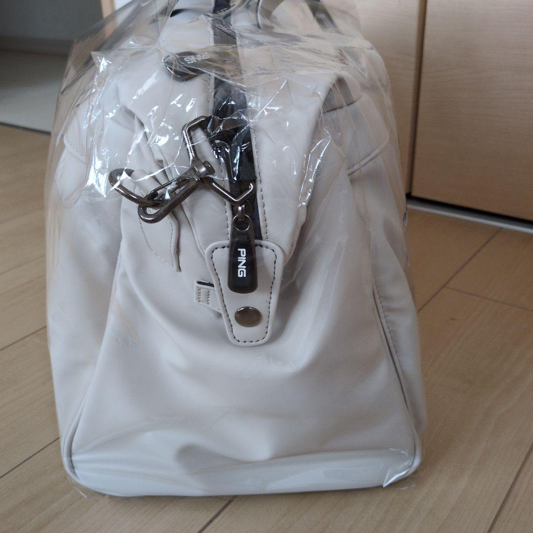 PING GB-P221 SOFT PU BOSTON アイボリー