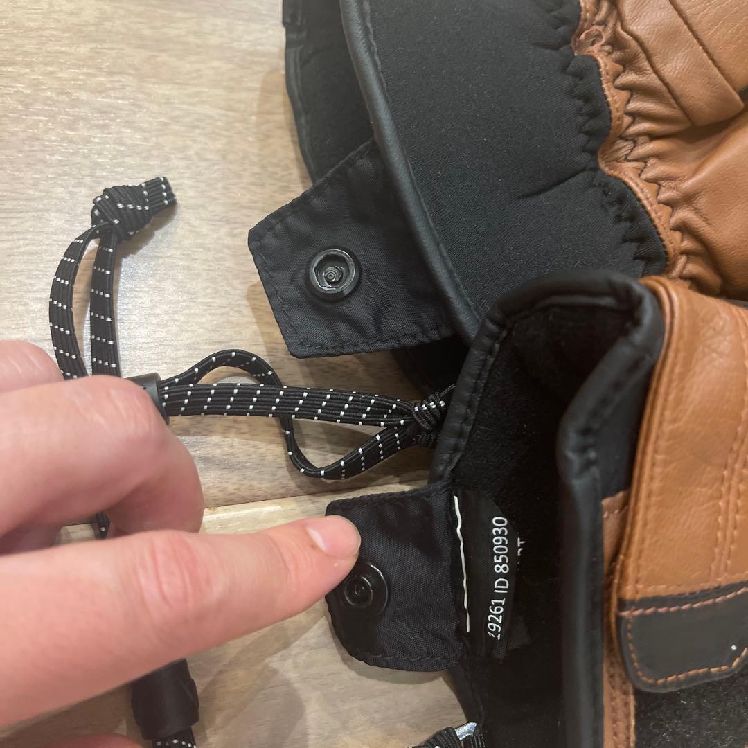 【おまけ付き】BURTONバートンGoretexゴアテックスレザーミトングローブ