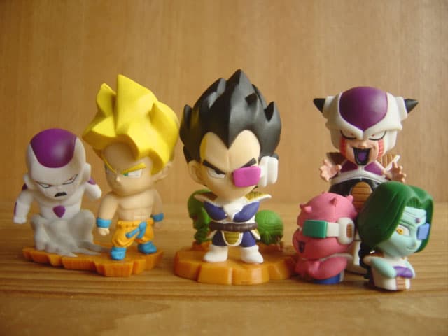 ♯Eid17GzドラゴンボールZぷちイマジネイション全5種