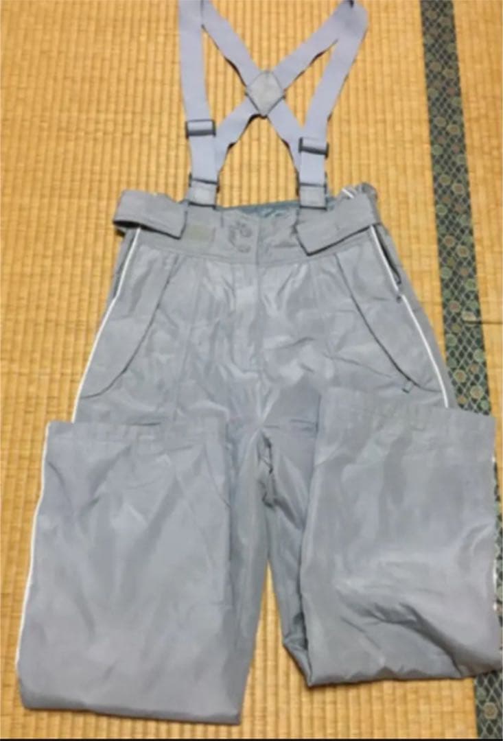 スキーウエア  ／ 可愛いピンク✖️グレー【Ｌ】数日レンタルするよりお得‼️ス…