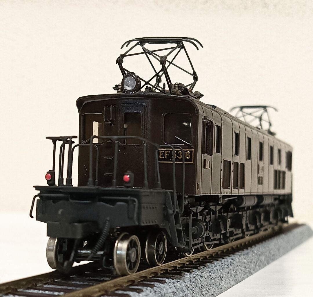 HOゲージ 天賞堂 EF53電気機関車、動作調整済