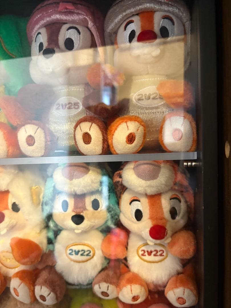 ディズニー　チップとデール　干支ぬいば　ケースは付いておりません