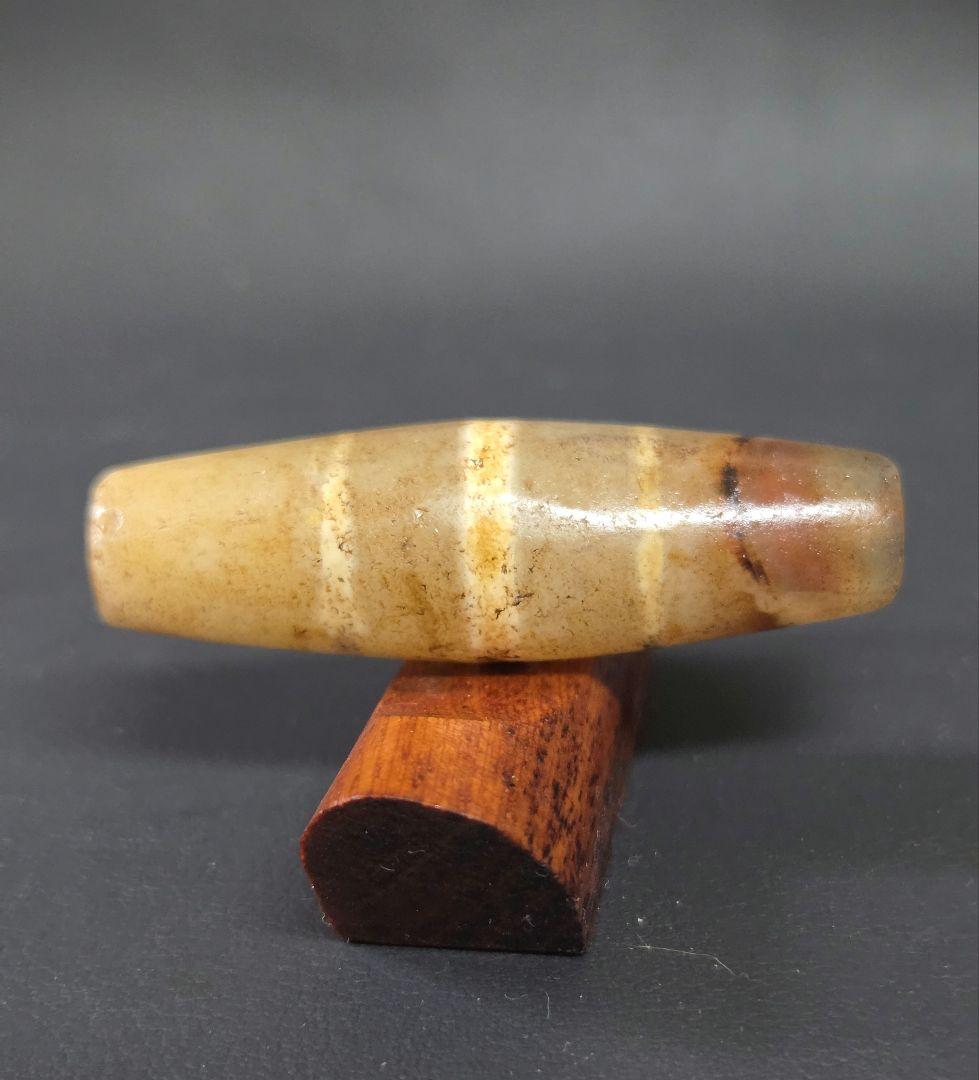 794天珠　三線天珠　西蔵線天珠　ヒマラヤアゲート　dzibeads　！