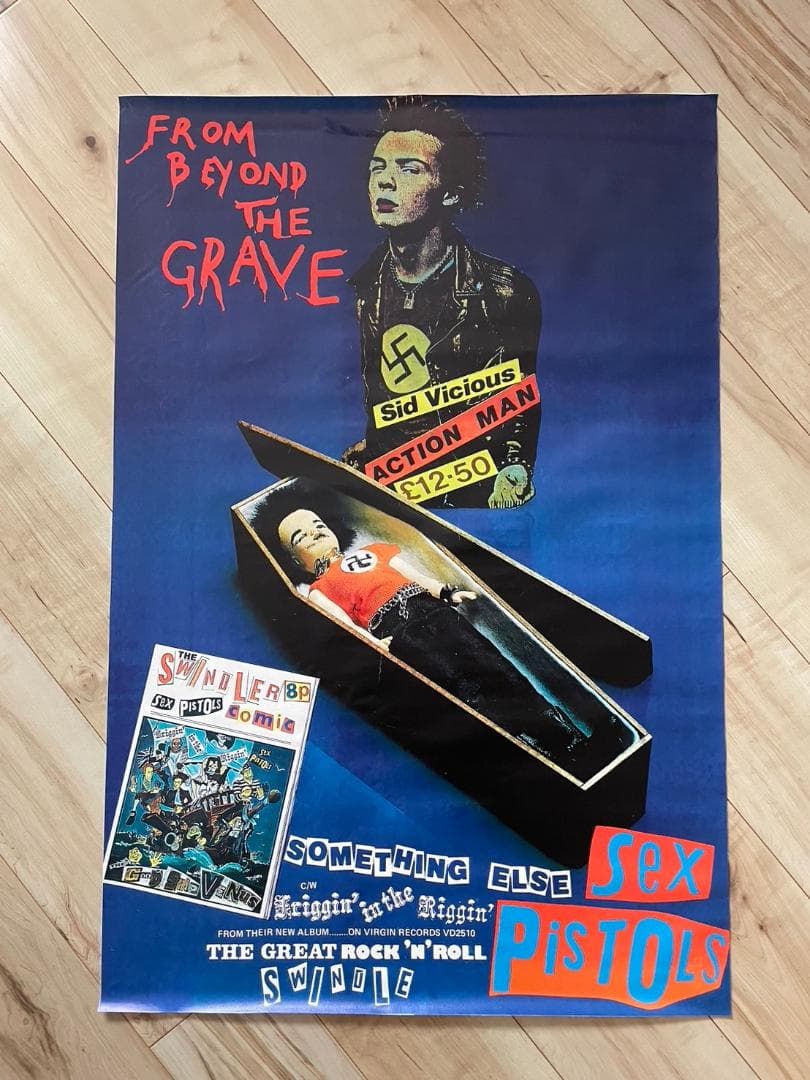 セックスピストルズ　SEX PISTOLS　ポスター　大　シドヴィシャス　SID