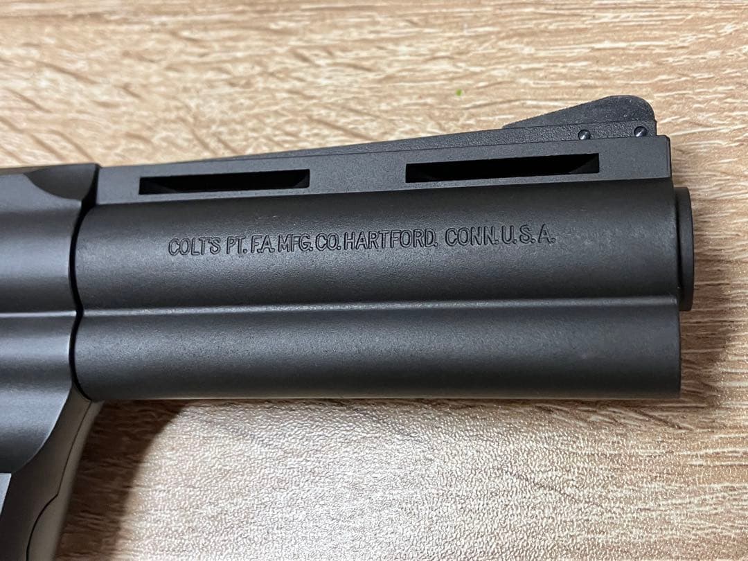 タナカワークス コルト パイソン 4インチ R-model HW ガスガン