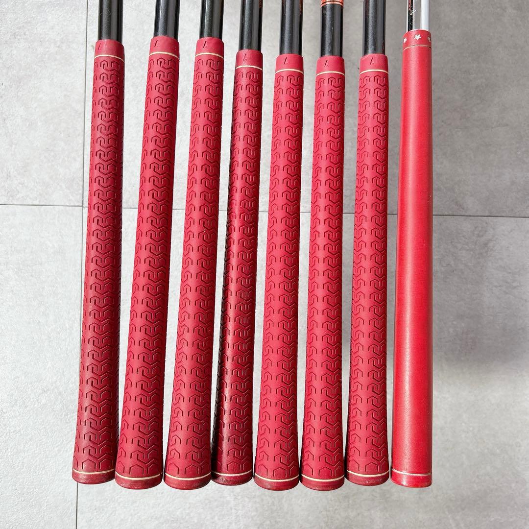 T128マルマン ゴルフクラブ レディース セット 赤 初心者 練習