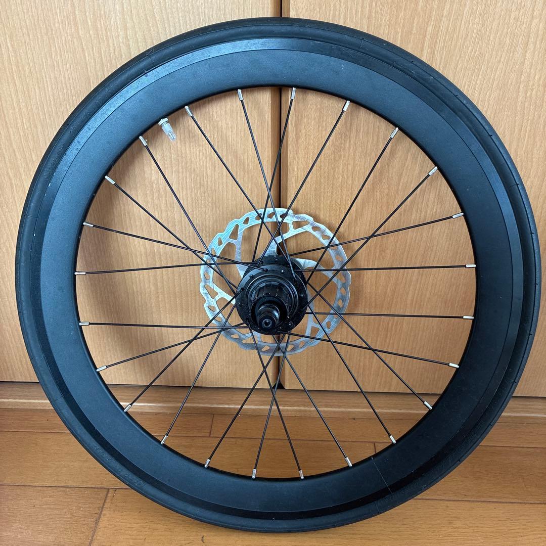 ミニベロ用451ディスクブレーキホイール