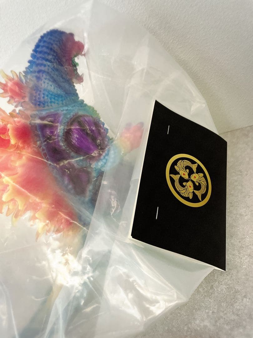 赤目天使　ゴジラ　ソフビ　zombielah