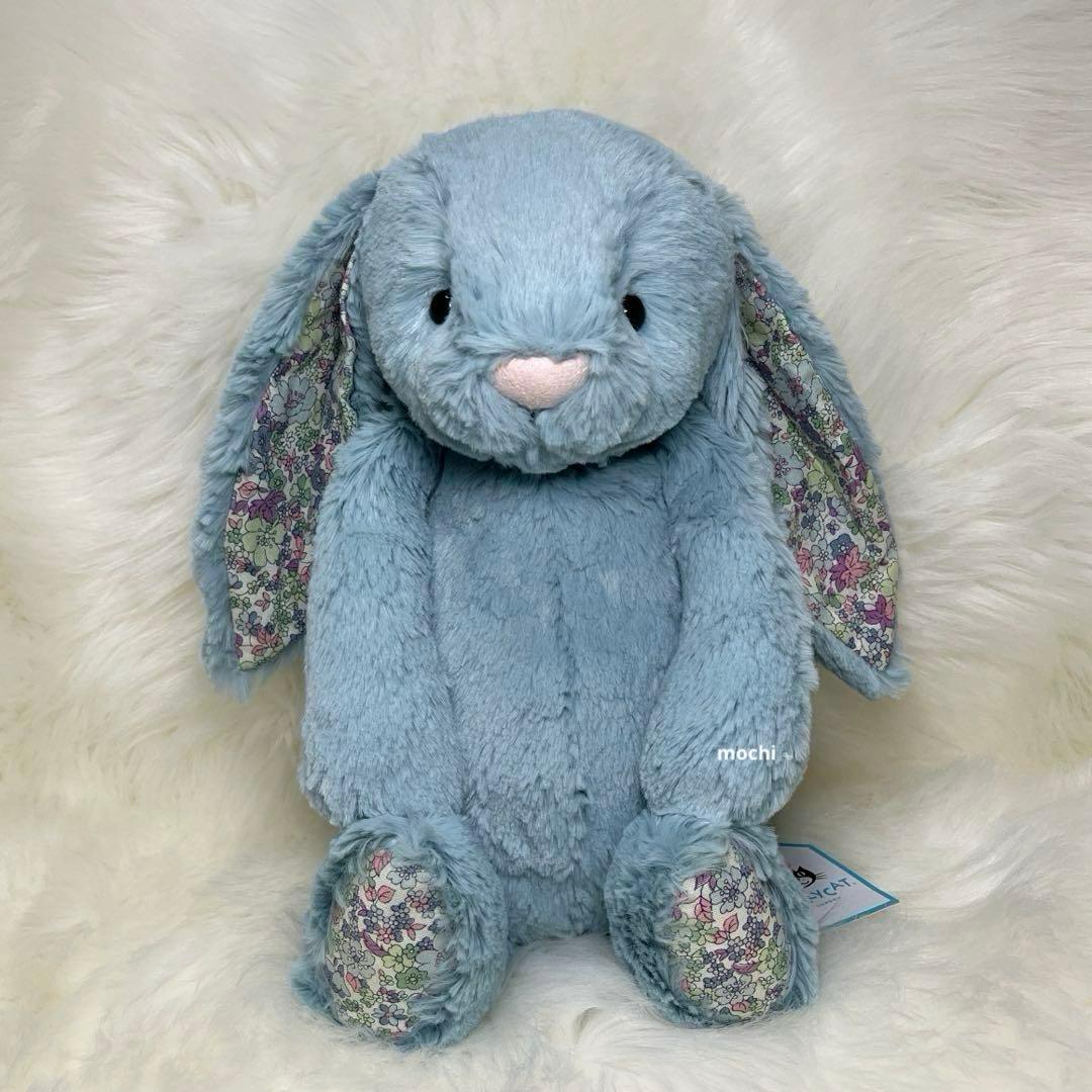 ぬいぐるみ mimi17MediumBlossomAqua Bunny