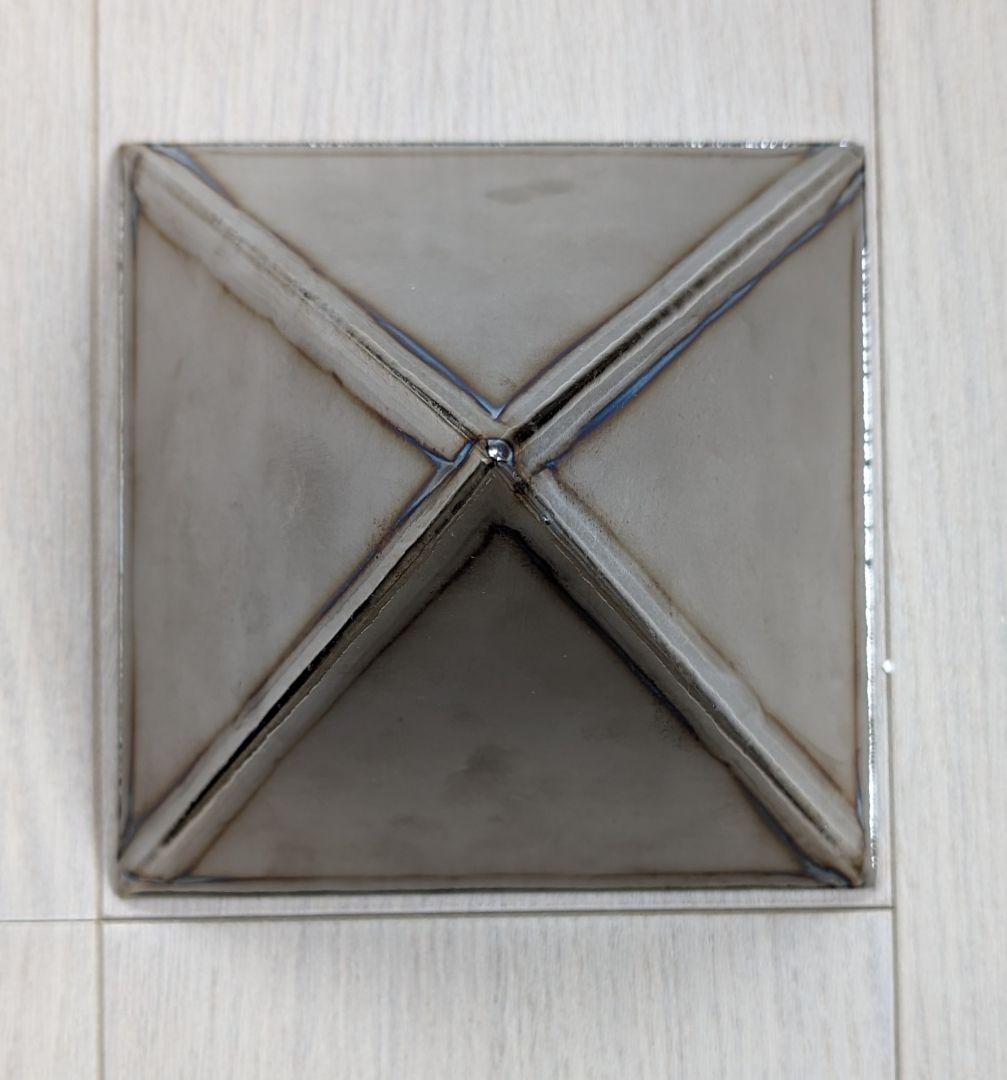 t0.5薄板チタンピラミッド黄金比スケールモデル