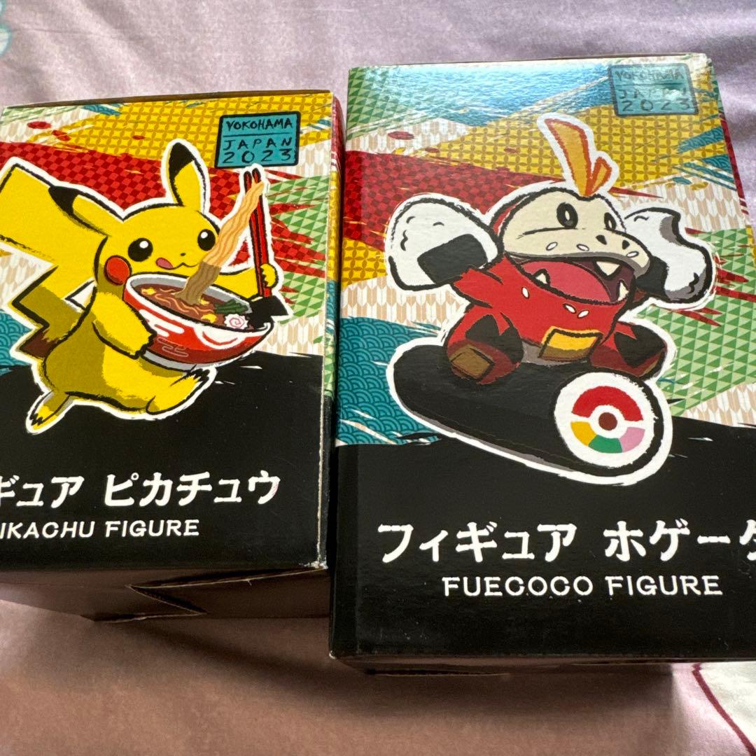 【ポケモンWCS2023横浜限定】フィギュア(ホゲータ)(ピカチュウ)