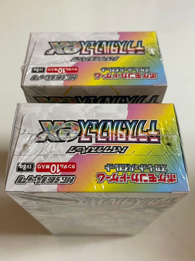 【明日発送】テラスタルフェスex　シュリンク付き 新品未開封品　2BOX