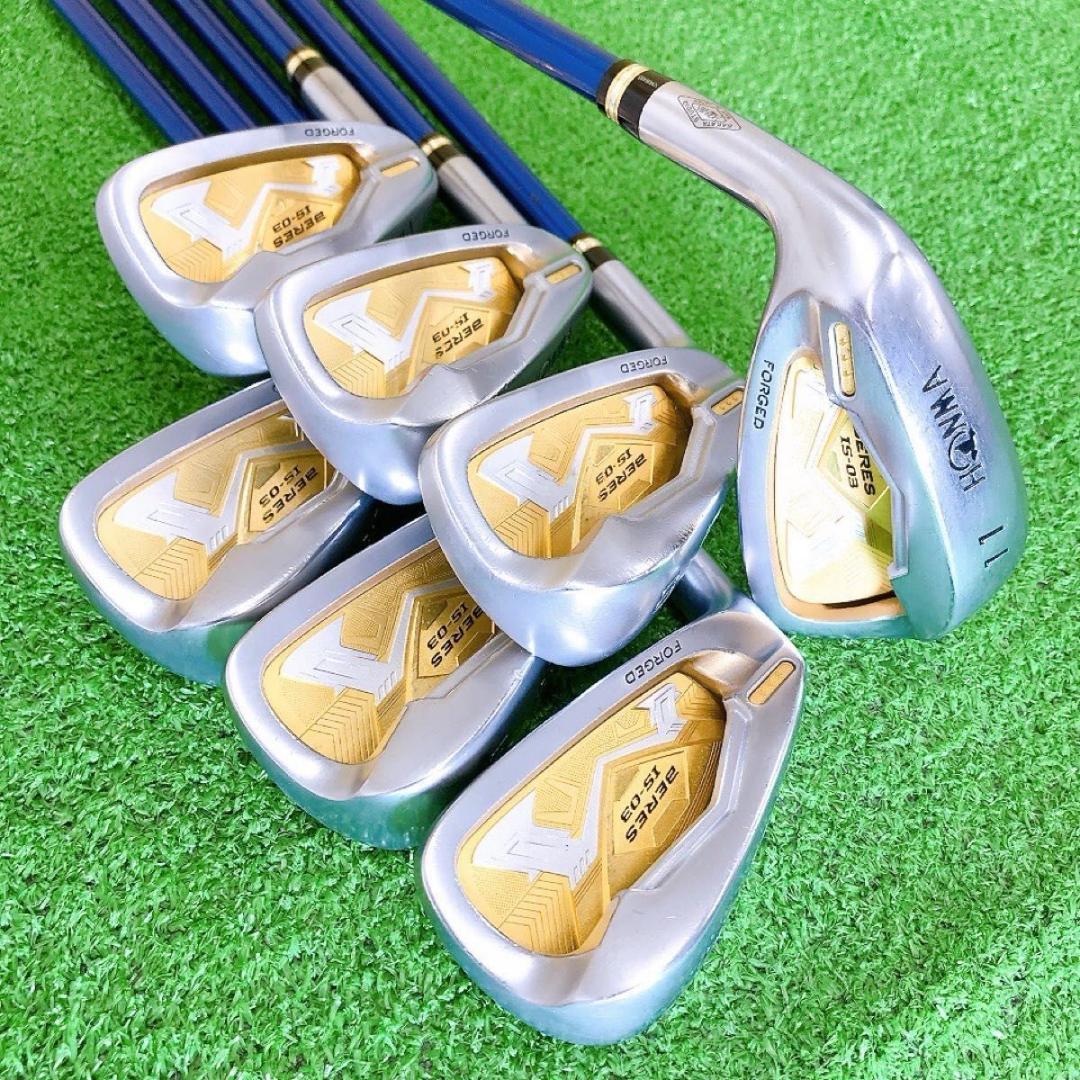 セ71★左利き レフティ HONMA BERES IS-03 7本アイアンセット