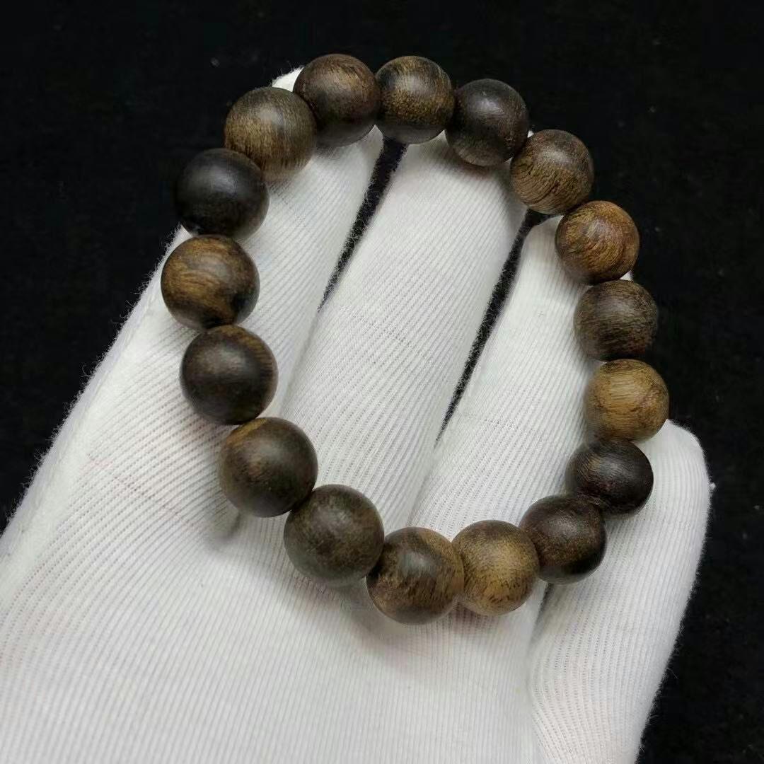 本物見逃すな!本物保証天然正品ダラガン虎斑沈香手串 沈香木 伽羅 聞香