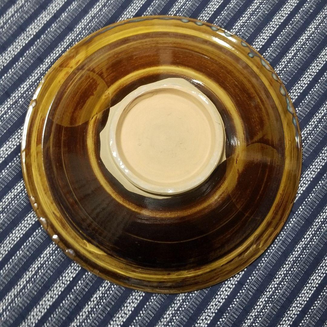 小鹿田焼　飛び鉋