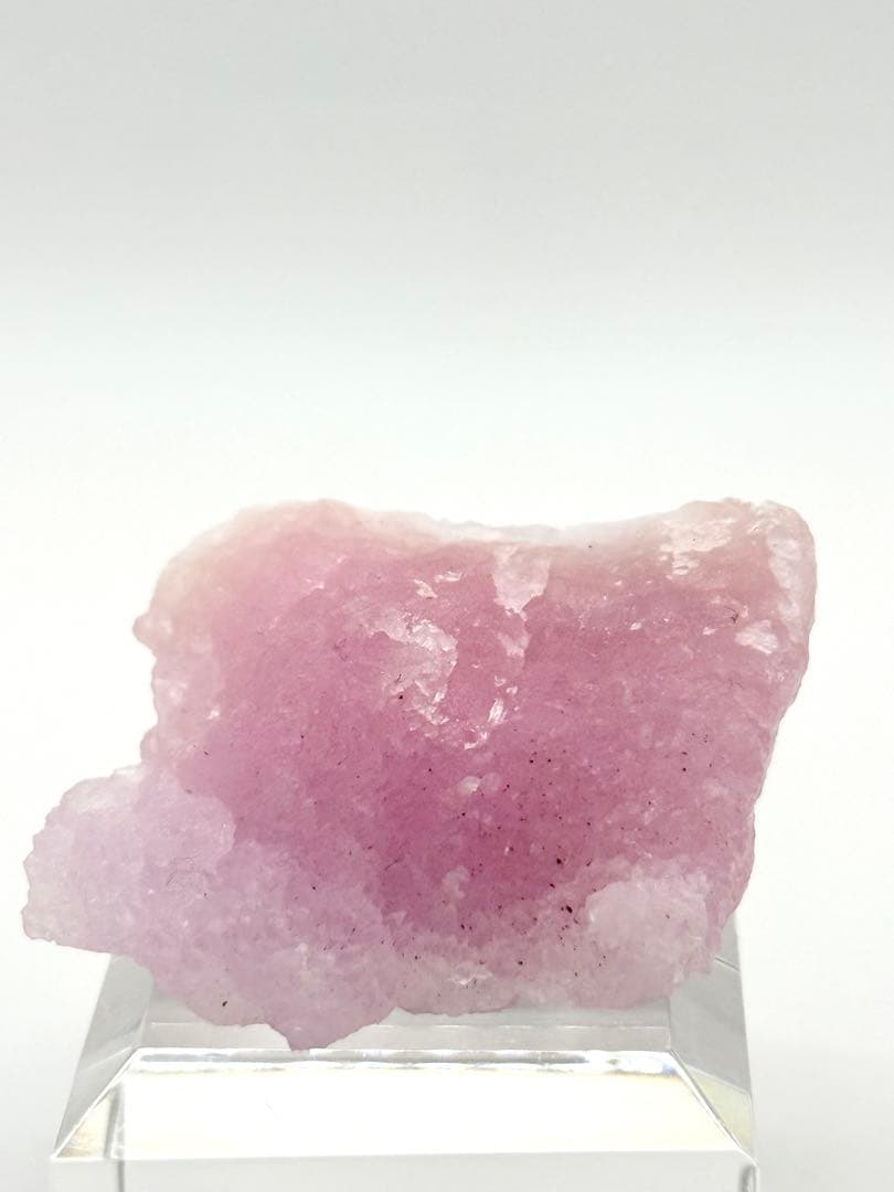 ピンク　アラゴナイト　原石　鉱物　標本　天然石　石　霞　石　アフガニスタン産