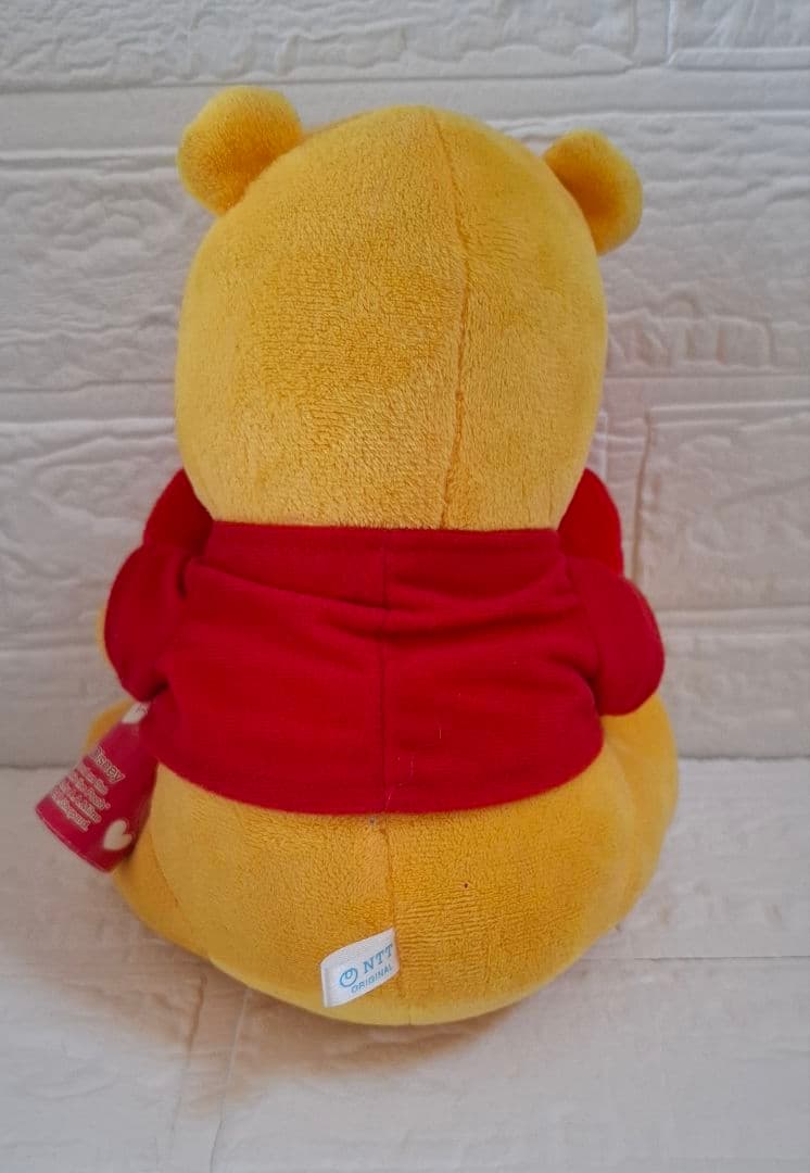 【最終価格】【レア】くまのプーさん ぬいぐるみ メッセージ入れ筒付き ハート♥️