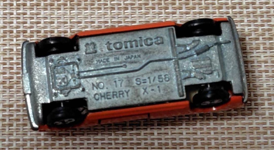トミカ黒箱17-1￼ チェリーX-1 ￼1Aホイール 日本製 当時物 希少￼￼￼