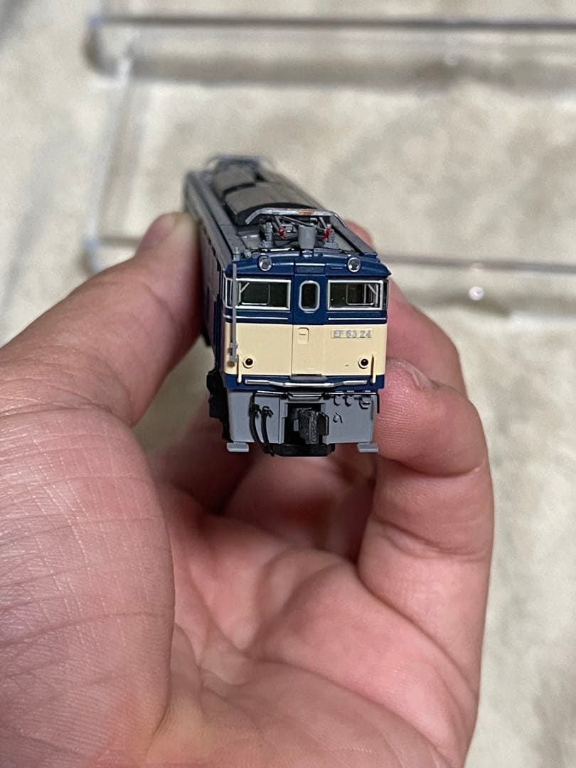 N*Z様 Tomix 98151 EF63 (3次車・青色) セット 加工