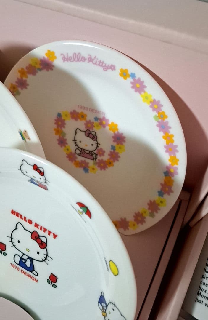 【希少レア】25th 25周年 ハローキティ ケーキ皿&カップ 10点セット