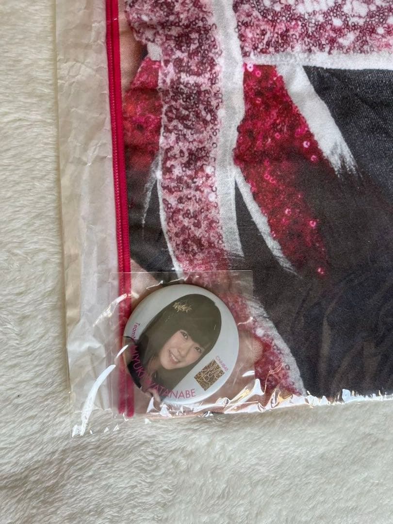 渡辺美優紀 グッズ トートバッグ マフラータオル ストラップなど　応募当選品あり