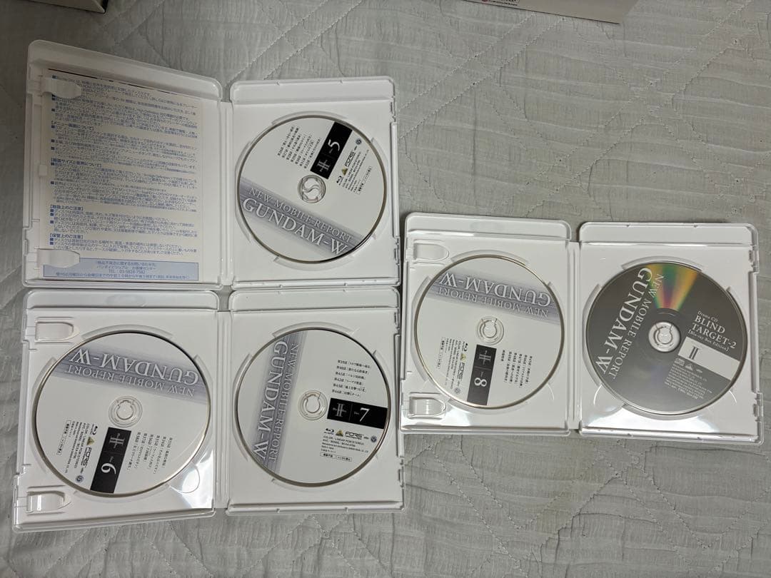 新機動戦記ガンダムW Blu-ray Box セット　限定生産BOX