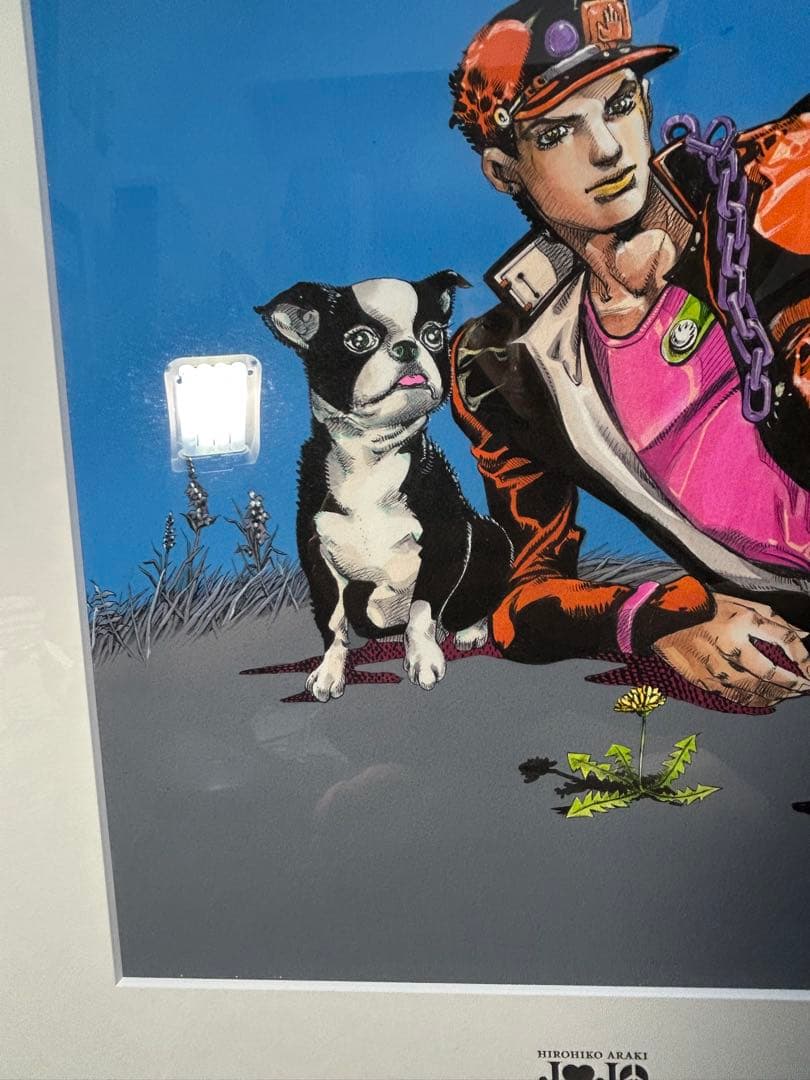 ジョジョの奇妙な冒険　複製原画　空条承太郎