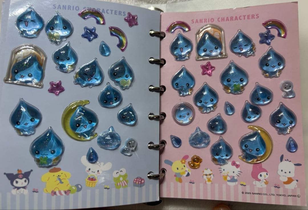 ALLボンボンドロップシール　シール帳一冊