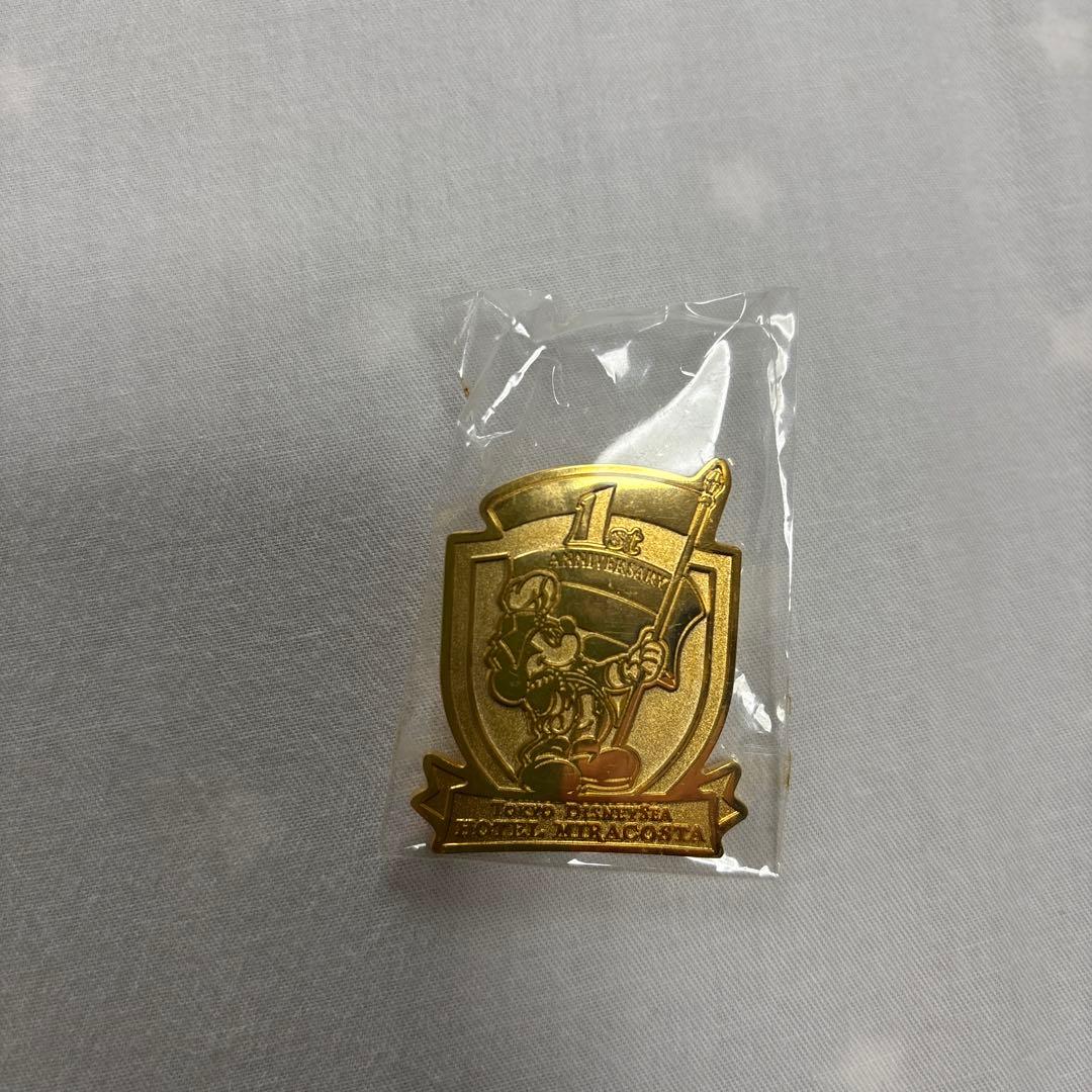 非売品　ホテルミラコスタ　アニバーサリー記念ピンバッチ　5個セット